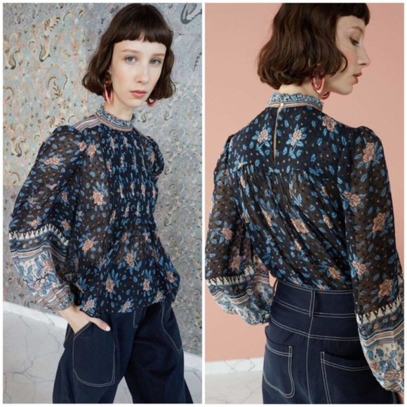 Ulla Johnson silk Cass blouse - Picture 14 of 15